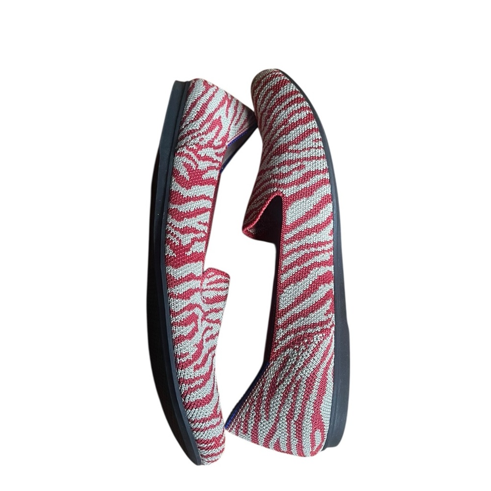 Rothy’s red zebra print points - 7 - Picture 3 of 11